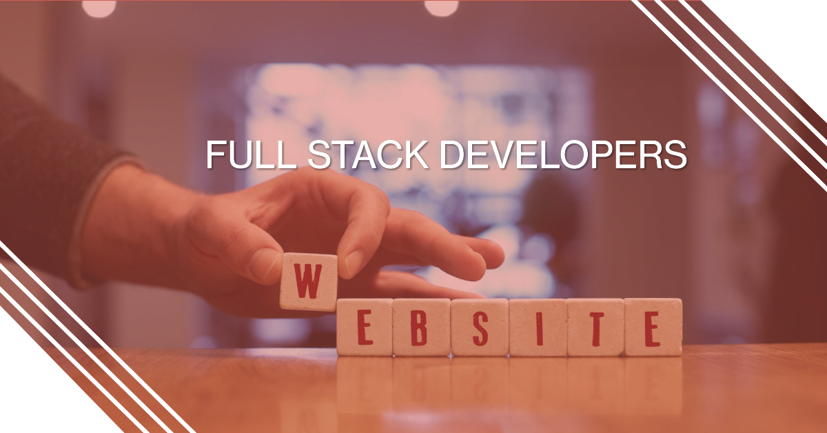 What are the roles of full stack developers?
